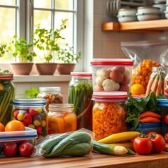 Jak skutecznie przechowywać żywność? Przewodnik po metodach i technikach